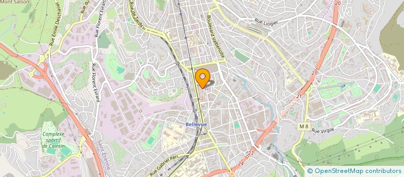 localisation de l'entreprise MONSIEUR GUILLAUME BARNIER  SAINT-ETIENNE