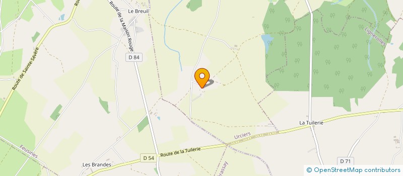 localisation de l'entreprise MONSIEUR GUILLAUME BARONNET à URCIERS