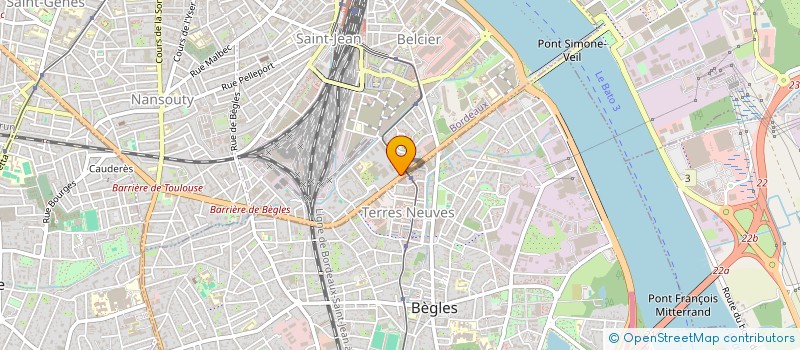 localisation de l'entreprise MONSIEUR GUILLAUME BARRAULT  BORDEAUX