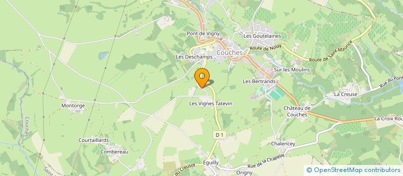 localisation de l'entreprise MONSIEUR GUILLAUME BARRY  COUCHES