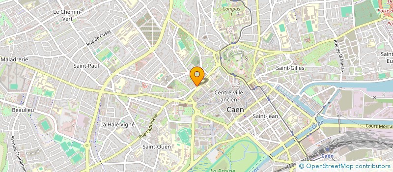 localisation de l'entreprise MONSIEUR GUILLAUME BARTHELEMY à CAEN