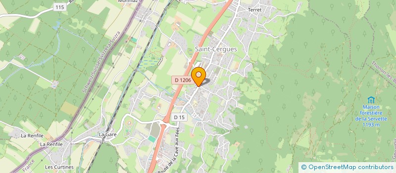 localisation de l'entreprise MONSIEUR GUILLAUME BARTKOWIAK  SAINT-CERGUES