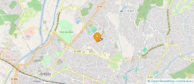 localisation de l'entreprise MONSIEUR GUILLAUME BASSO à FREJUS