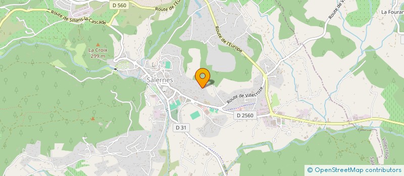 localisation de l'entreprise MONSIEUR GUILLAUME BASTIEN  SALERNES