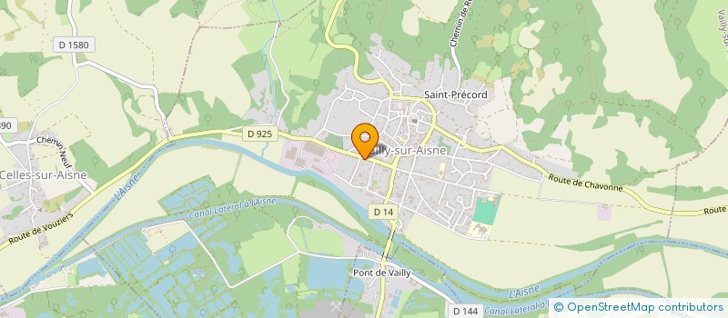 localisation de l'entreprise MONSIEUR GUILLAUME BATTEFORT  VAILLY-SUR-AISNE