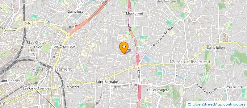 localisation de l'entreprise MONSIEUR GUILLAUME BAUDET à MARSEILLE