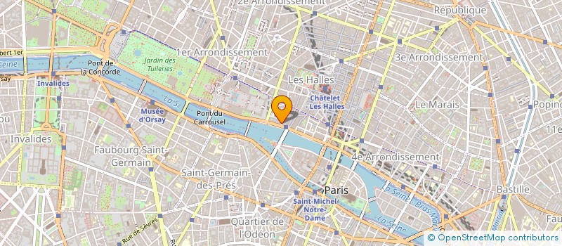 localisation de l'entreprise MONSIEUR GUILLAUME BAUGIN-BOULZE à PARIS