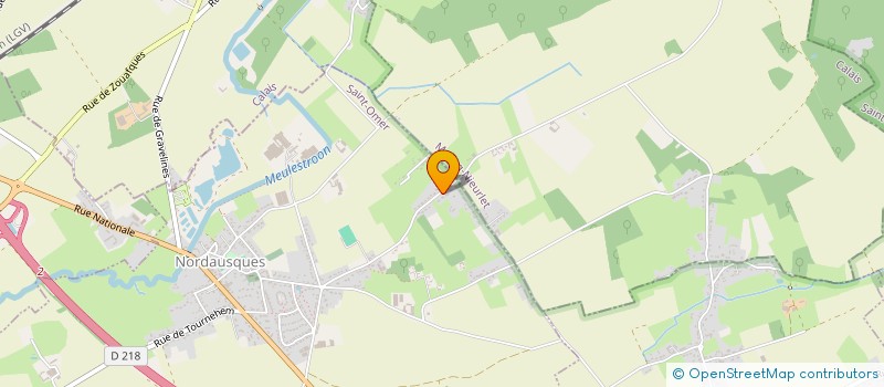 localisation de l'entreprise MONSIEUR GUILLAUME BAYART  NORDAUSQUES