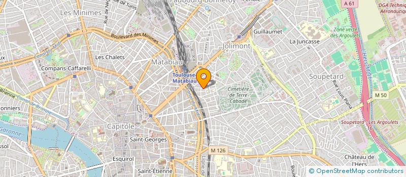 localisation de l'entreprise MONSIEUR GUILLAUME BAYSSET  REBENACQ