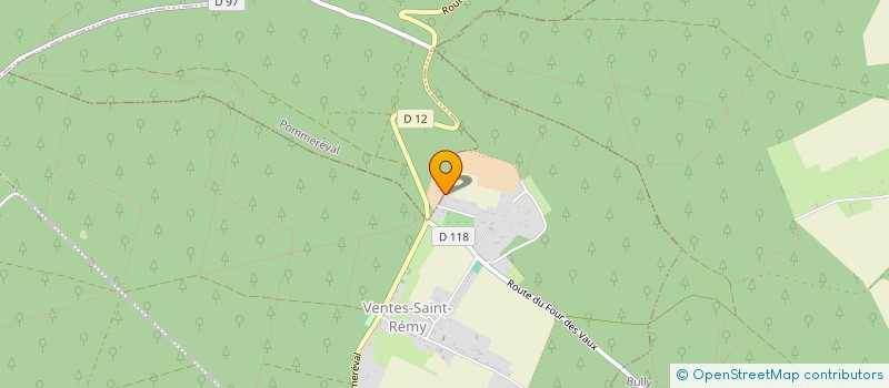 localisation de l'entreprise MONSIEUR GUILLAUME BAZIN  VENTES-SAINT-REMY