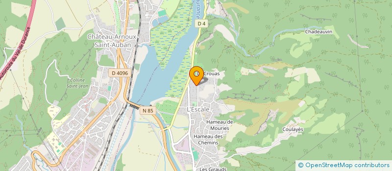 localisation de l'entreprise MONSIEUR GUILLAUME BBOUCHET  L'ESCALE