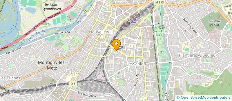 localisation de l'entreprise MONSIEUR GUILLAUME BECK  METZ