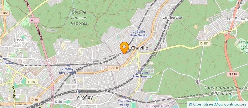 localisation de l'entreprise MONSIEUR GUILLAUME BEGUIN à CHAVILLE
