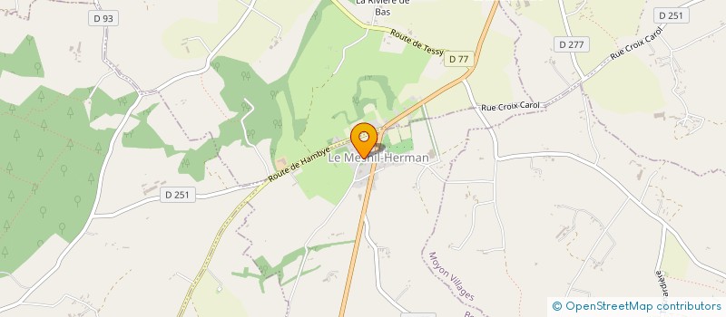 localisation de l'entreprise MONSIEUR GUILLAUME BEHIER  BOURGVALLEES