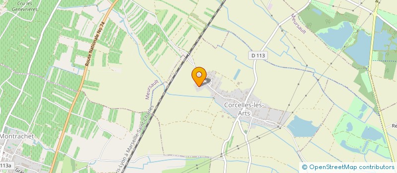 localisation de l'entreprise MONSIEUR GUILLAUME BEHRA  CORCELLES-LES-ARTS