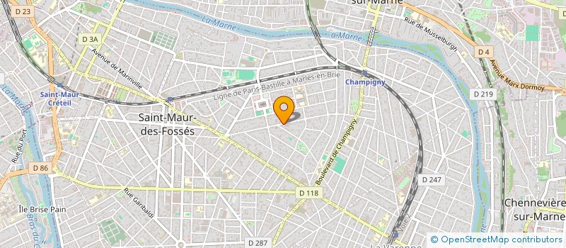 localisation de l'entreprise MONSIEUR GUILLAUME BELLEC  SAINT-MAUR-DES-FOSSES