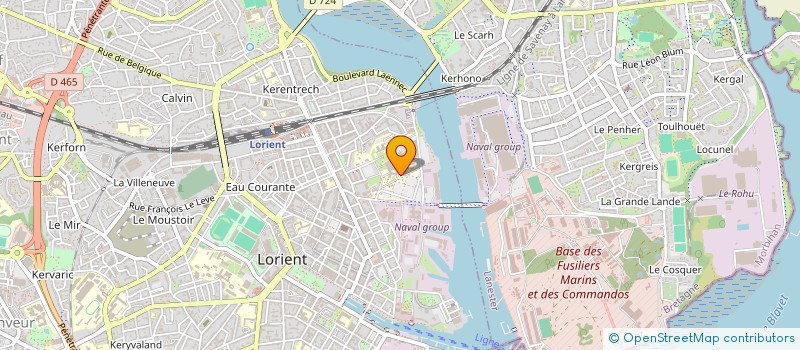 localisation de l'entreprise MONSIEUR GUILLAUME BELLIARD  LORIENT