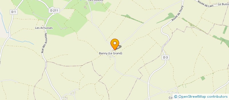 localisation de l'entreprise MONSIEUR GUILLAUME BENOIST  TREIGNY-PERREUSE-SAINTE-COLOMBE