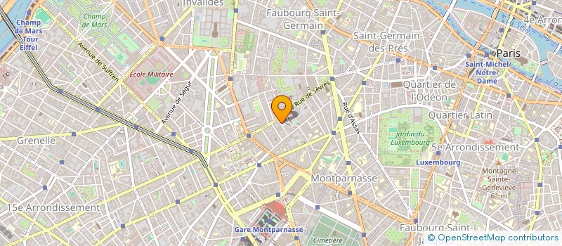 localisation de l'entreprise MONSIEUR GUILLAUME BENOIT  PARIS