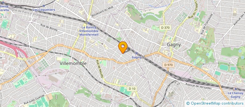 localisation de l'entreprise MONSIEUR GUILLAUME BENOIT à VILLEMOMBLE
