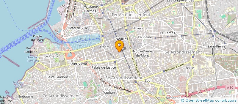 localisation de l'entreprise MONSIEUR GUILLAUME BENOIT à MARSEILLE
