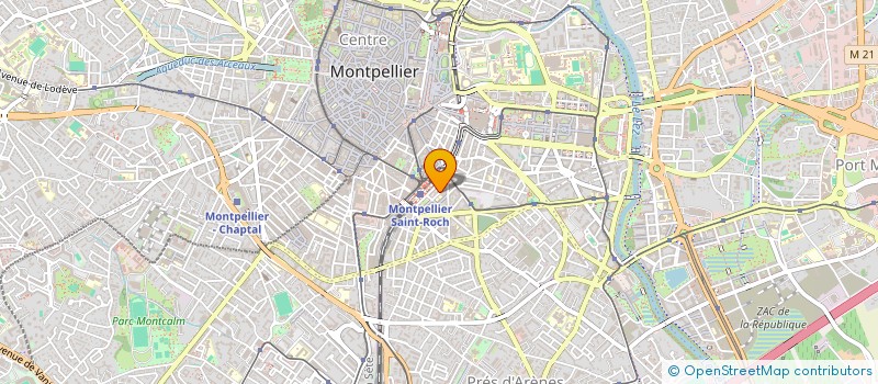 localisation de l'entreprise MONSIEUR GUILLAUME BERAUD à MONTPELLIER
