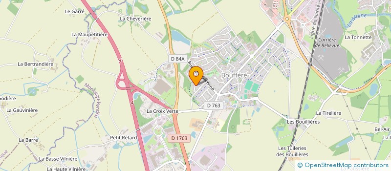 localisation de l'entreprise MONSIEUR GUILLAUME BERDAYES à MONTAIGU-VENDEE