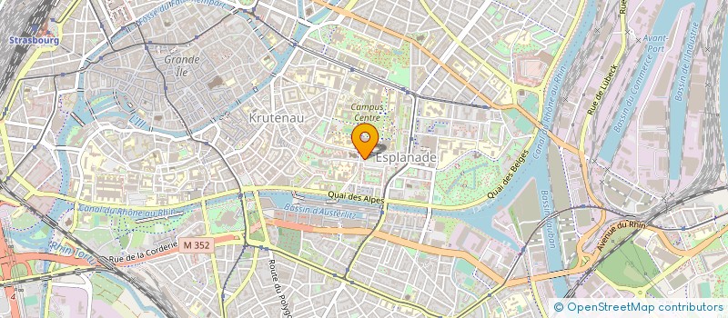 localisation de l'entreprise MONSIEUR GUILLAUME BEREZOWSKI à STRASBOURG