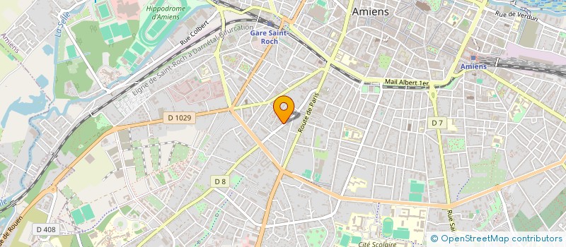localisation de l'entreprise MONSIEUR GUILLAUME BERGERET à AMIENS