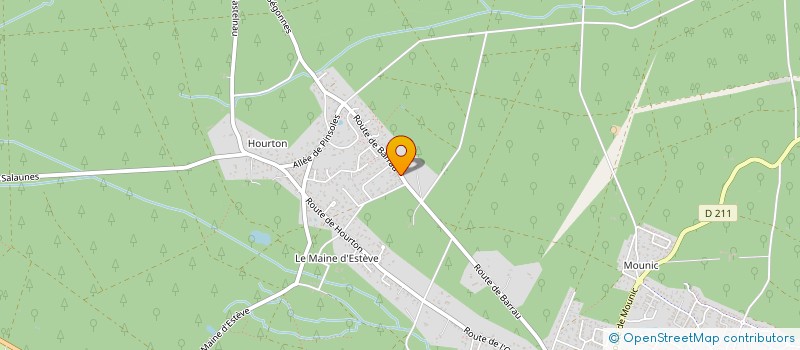 localisation de l'entreprise MONSIEUR GUILLAUME BERHAULT  SAINT-AUBIN-DE-MEDOC