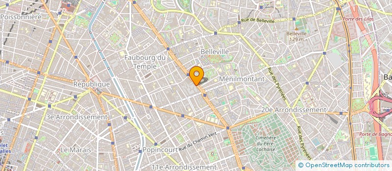 localisation de l'entreprise MONSIEUR GUILLAUME BERNABEU  PARIS