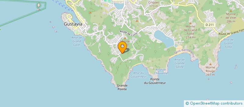 localisation de l'entreprise MONSIEUR GUILLAUME BERNADOU à SAINT-BARTHELEMY