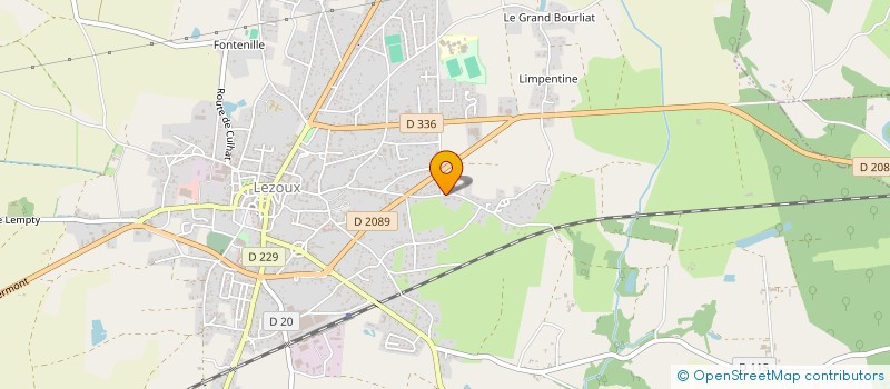 localisation de l'entreprise MONSIEUR GUILLAUME BERNARD à LEZOUX