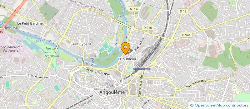 localisation de l'entreprise MONSIEUR GUILLAUME BERRUT à ANGOULEME