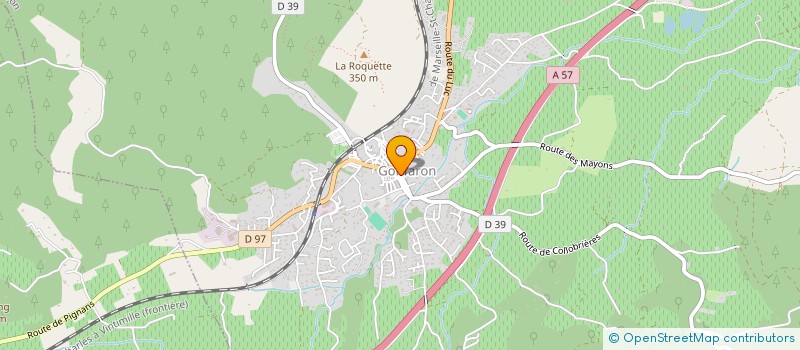 localisation de l'entreprise MONSIEUR GUILLAUME BERSIA  GONFARON