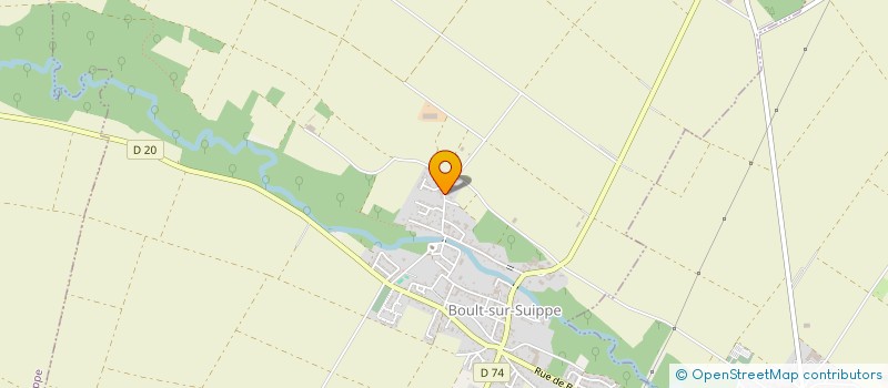 localisation de l'entreprise MONSIEUR GUILLAUME BERTRAND  BOULT-SUR-SUIPPE
