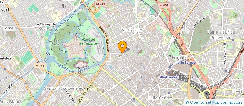 localisation de l'entreprise MONSIEUR GUILLAUME BERTRAND à LILLE