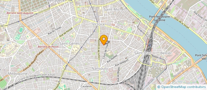 localisation de l'entreprise MONSIEUR GUILLAUME BERTRAND  BORDEAUX