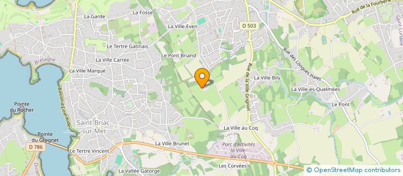 localisation de l'entreprise MONSIEUR GUILLAUME BESNARD  SAINT-LUNAIRE