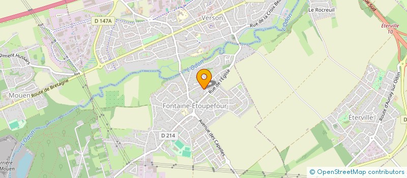 localisation de l'entreprise MONSIEUR GUILLAUME BESNARD  FONTAINE-ETOUPEFOUR