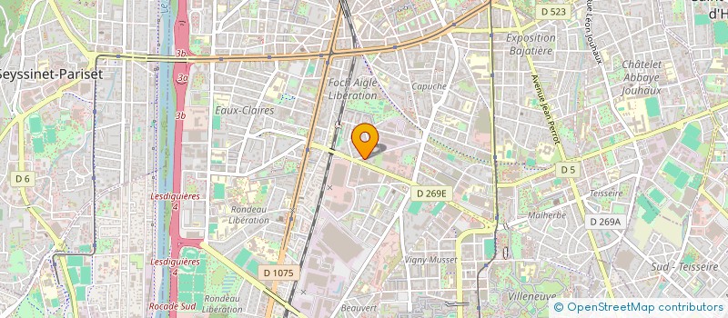 localisation de l'entreprise MONSIEUR GUILLAUME BESSENAY  GRENOBLE