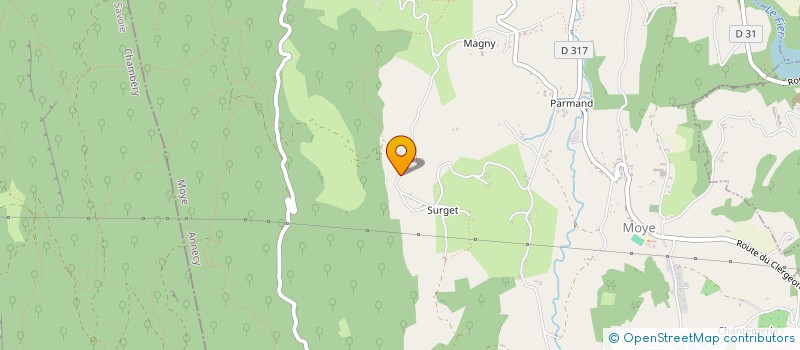 localisation de l'entreprise MONSIEUR GUILLAUME BESSON  MOYE