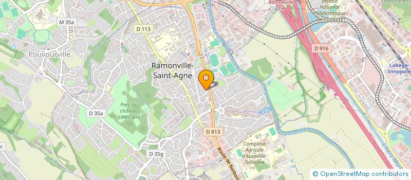 localisation de l'entreprise MONSIEUR GUILLAUME BEZ à RAMONVILLE-SAINT-AGNE