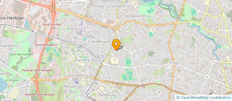localisation de l'entreprise MONSIEUR GUILLAUME BEZIER  NANTES