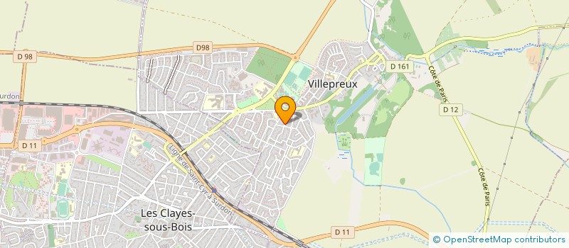 localisation de l'entreprise MONSIEUR GUILLAUME BEZOS  VILLEPREUX