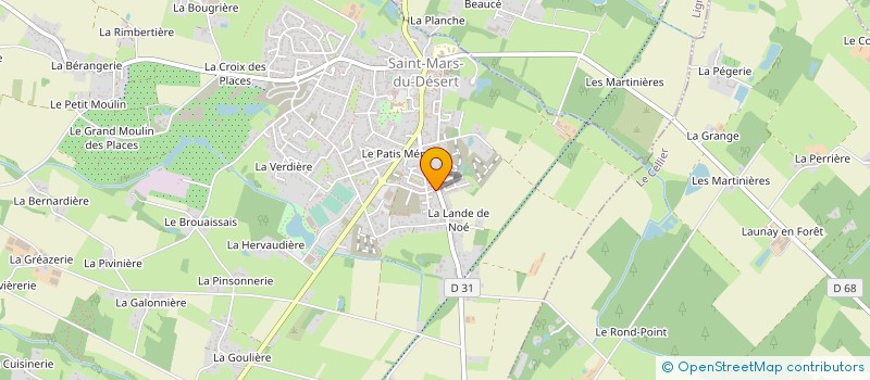 localisation de l'entreprise MONSIEUR GUILLAUME BIANCHI  LE CELLIER