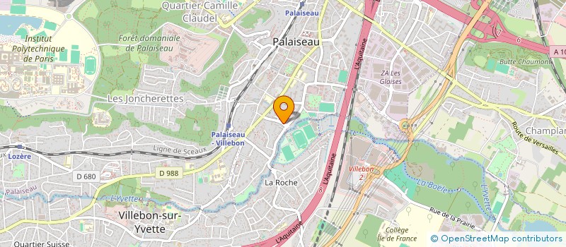 localisation de l'entreprise MONSIEUR GUILLAUME BIDAULT à PALAISEAU