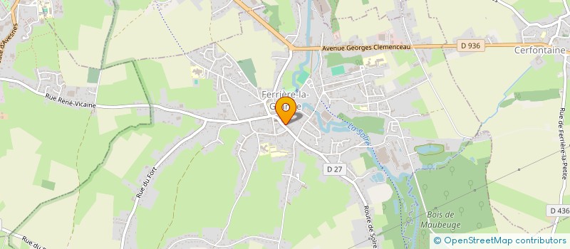 localisation de l'entreprise MONSIEUR GUILLAUME BIDOIS  FERRIERE-LA-GRANDE