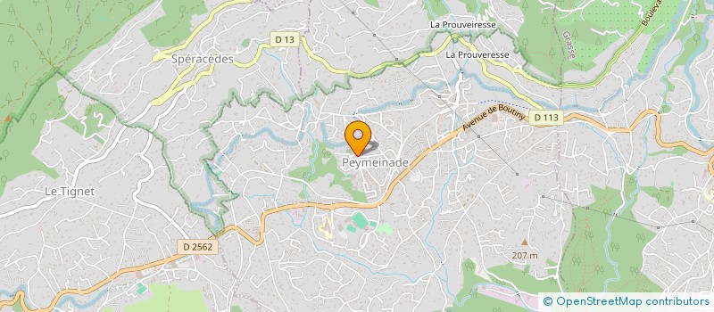 localisation de l'entreprise MONSIEUR GUILLAUME BIGARE  PEYMEINADE