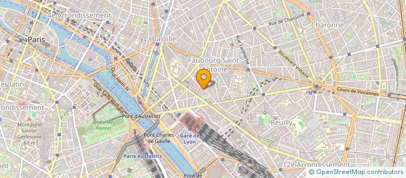 localisation de l'entreprise MONSIEUR GUILLAUME BIGAS  PARIS